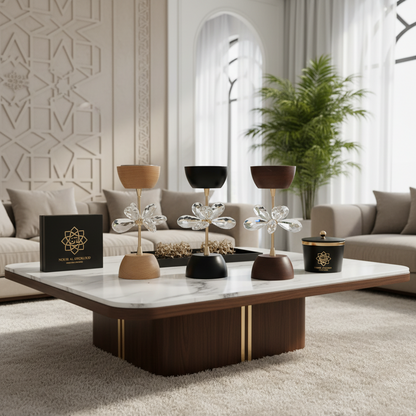 مبخر زهرة كريستال