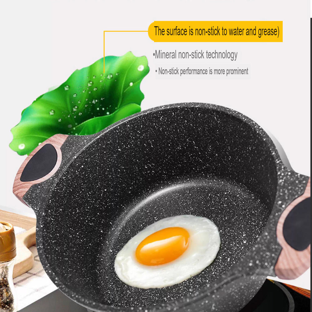 مجموعة أواني طهي من الجرانيت