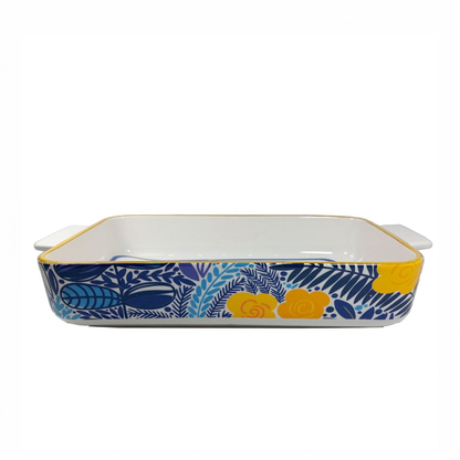 صينية فرن سيراميك مستطيلة
