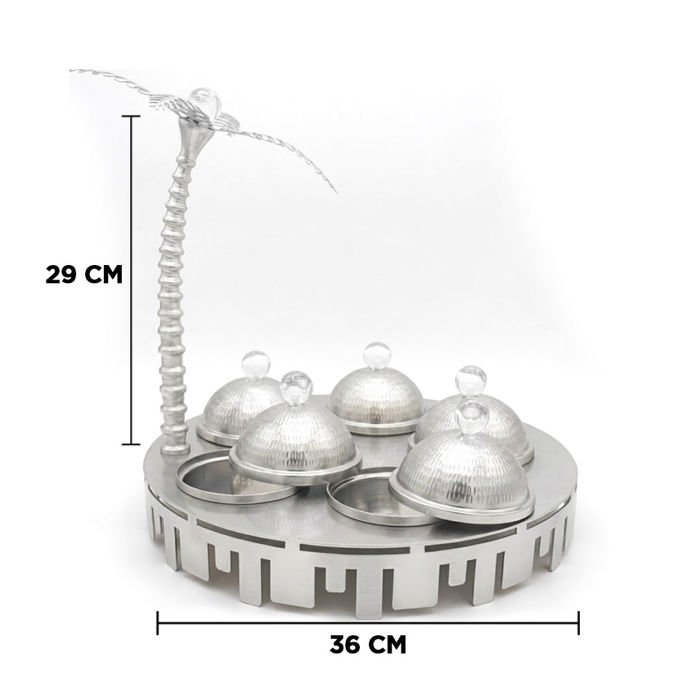 طقم تقديم مزخرف