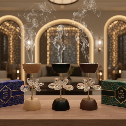 مبخر زهرة كريستال