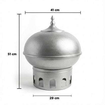 سخان طعام على شكل قبة 7 لتر