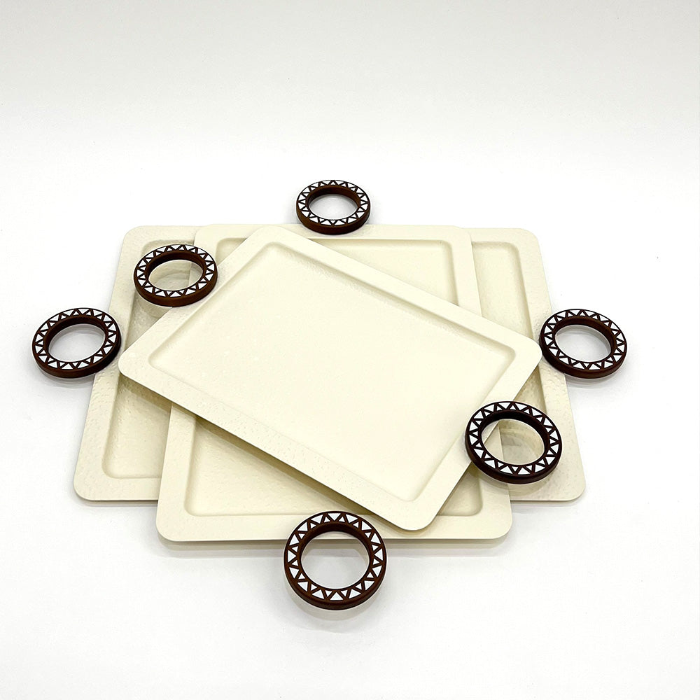 صواني معدنية 3 قطع