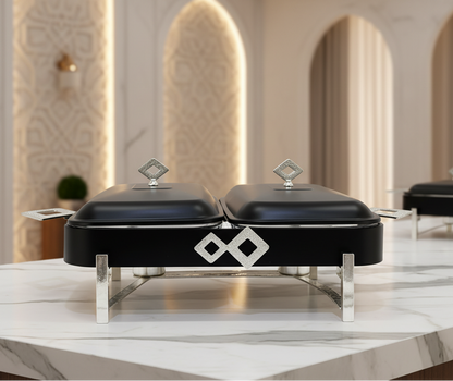 سخان طعام ثنائي ملكي 1.8لتر