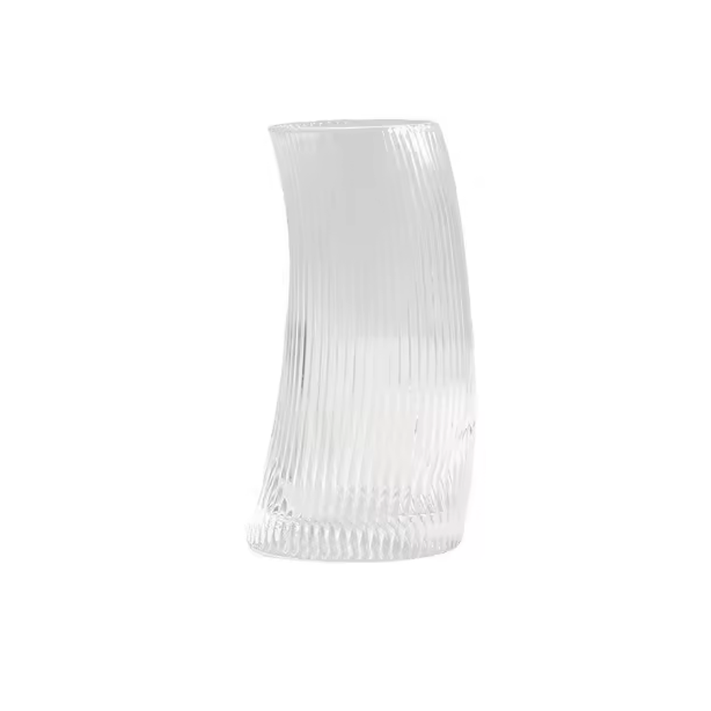 طقم أكواب زجاجية شفافة 4 قطع (500 مل)