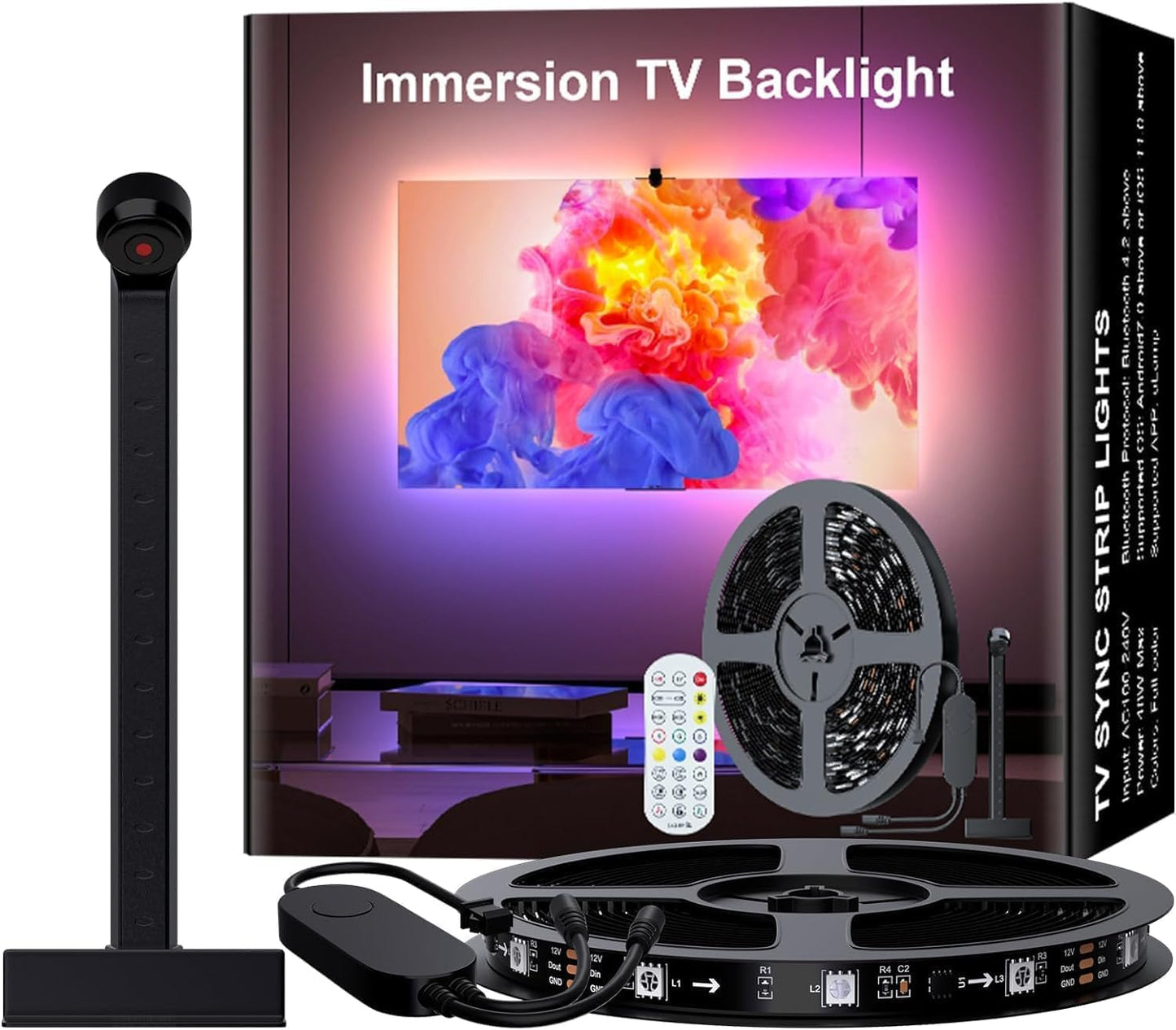 إضاءة خلفية LED للتلفزيون،