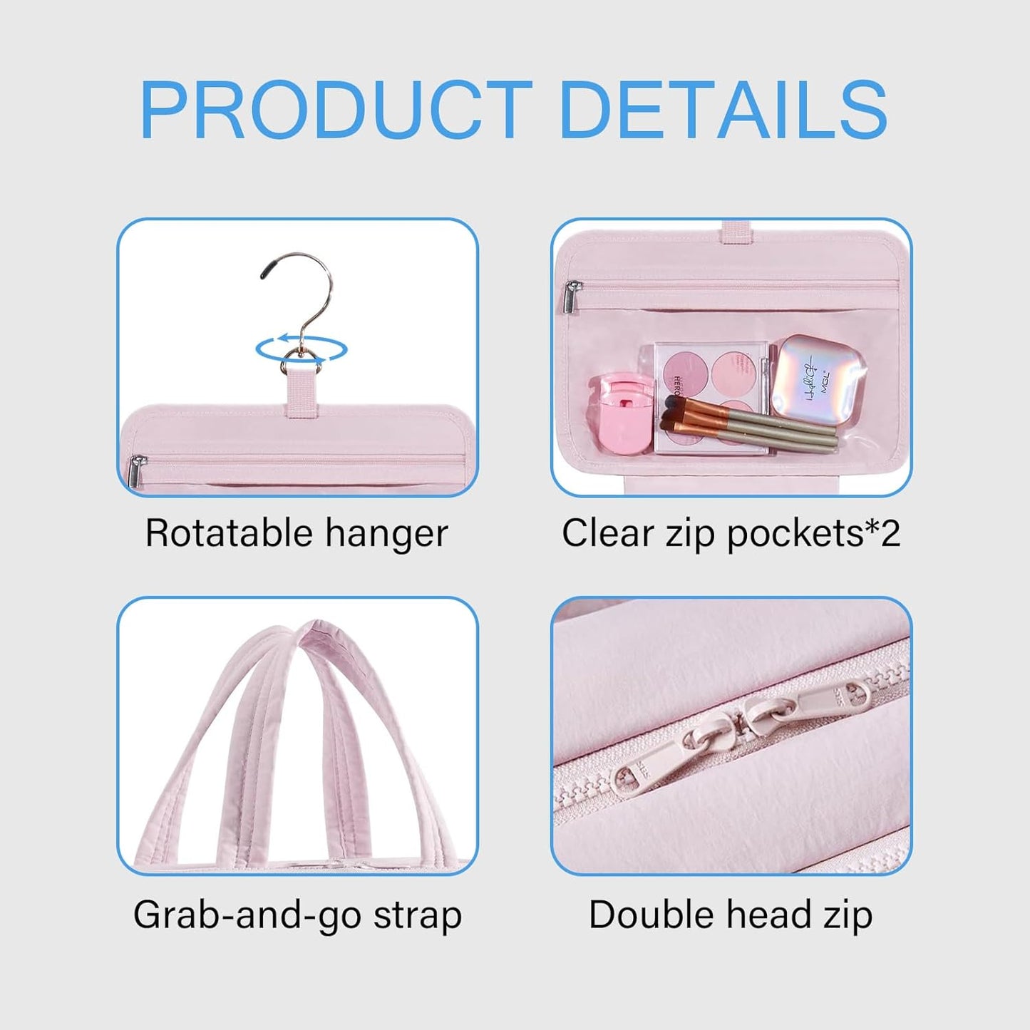 حقيبة تخزين أدوات الزينة