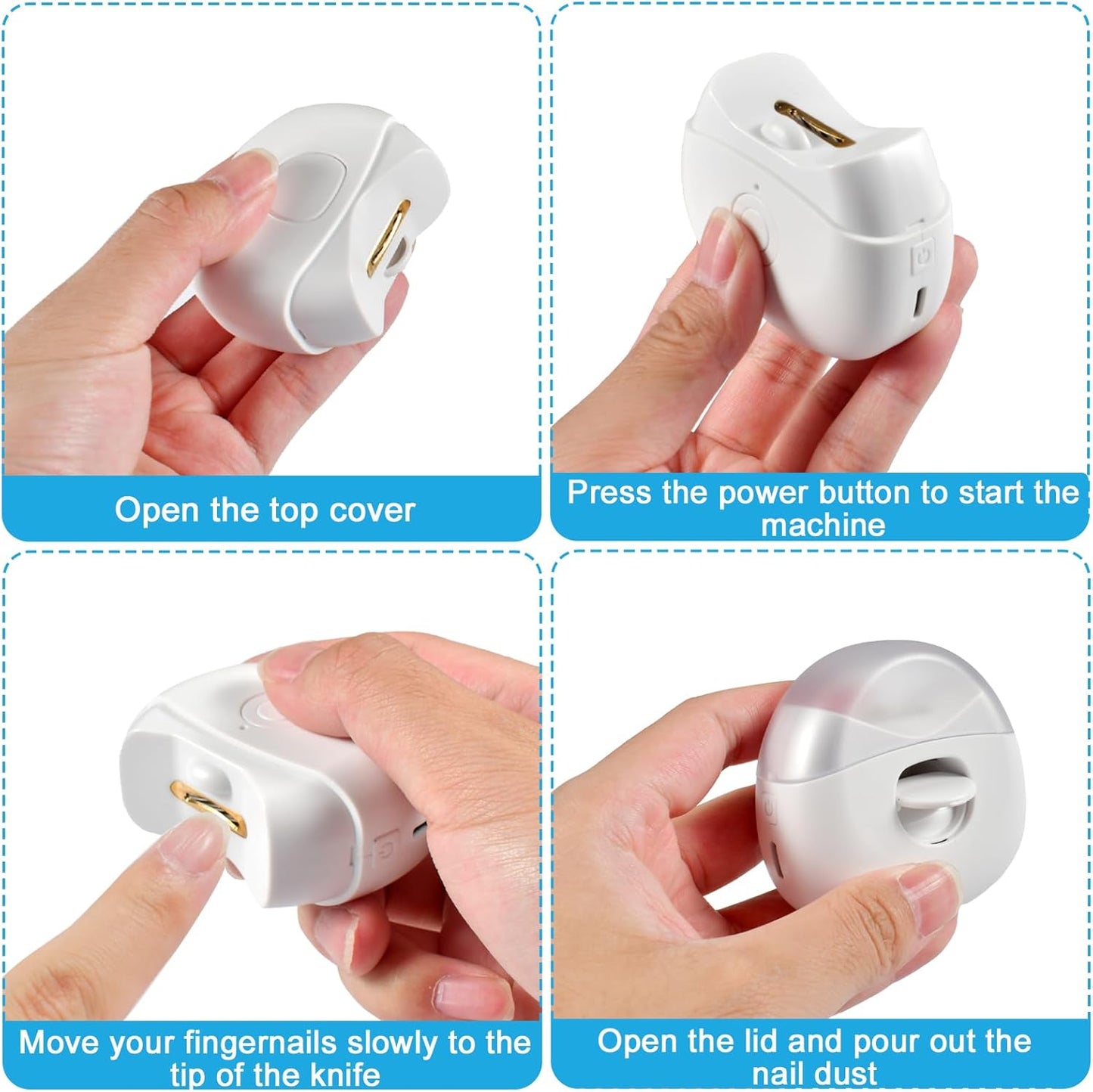 مقص أظافر كهربائي احترافي