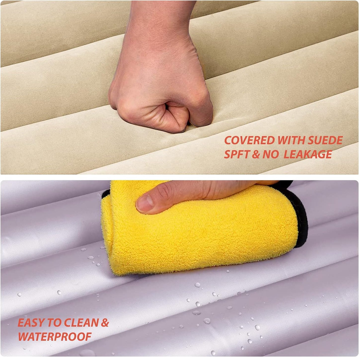 مرتبة سيارة قابلة للنفخ اوتوماتيك مع 2 وسائد