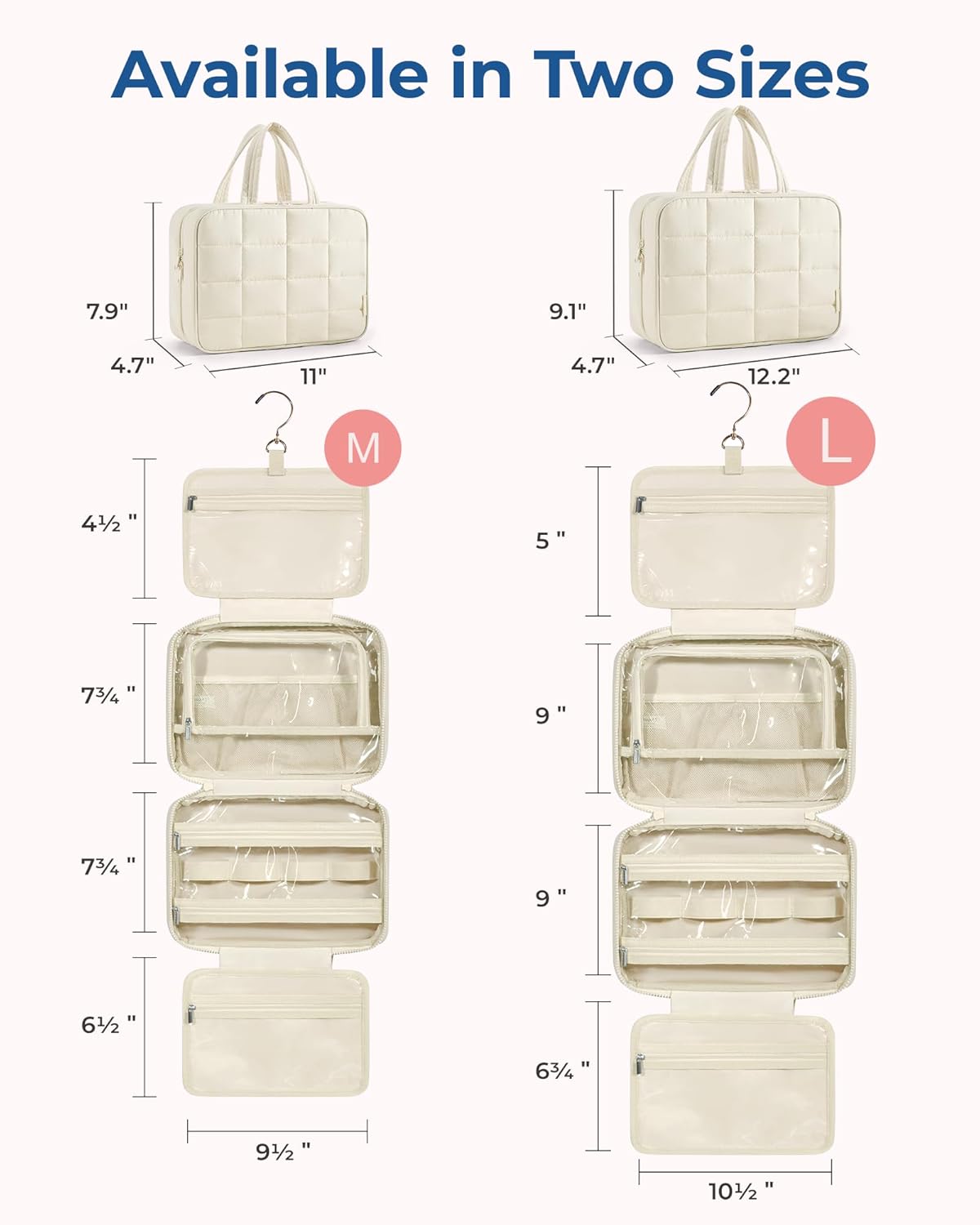 حقيبة تخزين أدوات الزينة