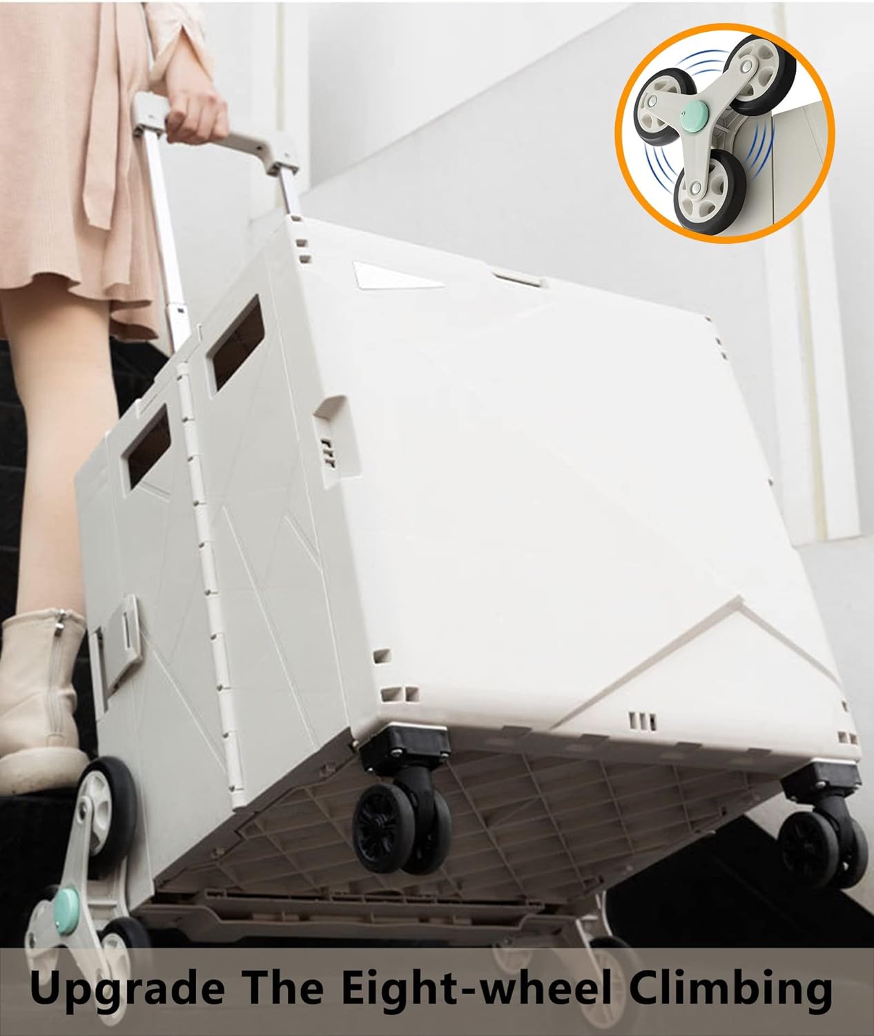 صندوق تخزين تسوق قابل للطي