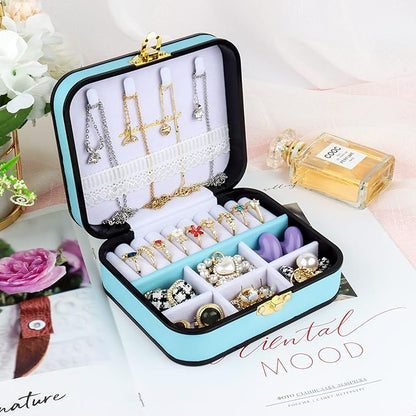 صندوق تخزين المجوهرات للنساء