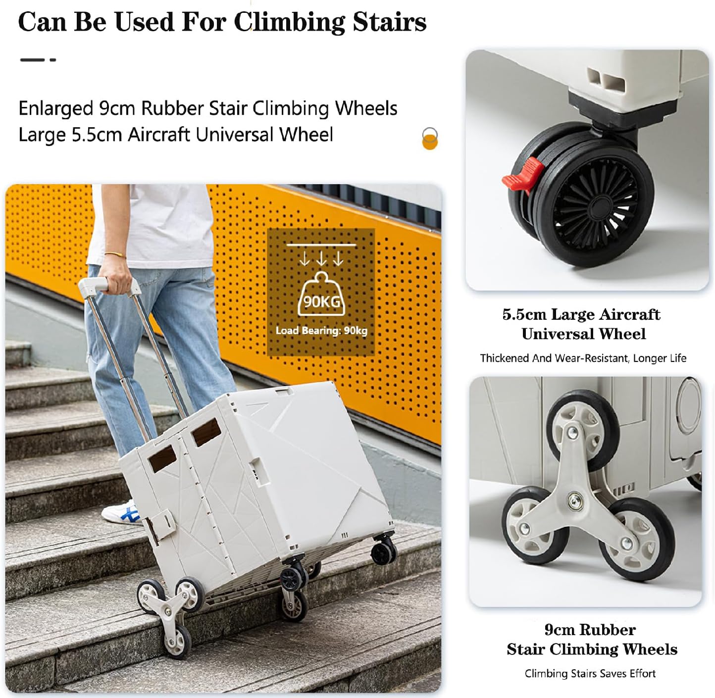 صندوق تخزين تسوق قابل للطي