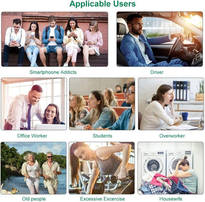 ملصقات تدليك Ems كهربائية صغيرة