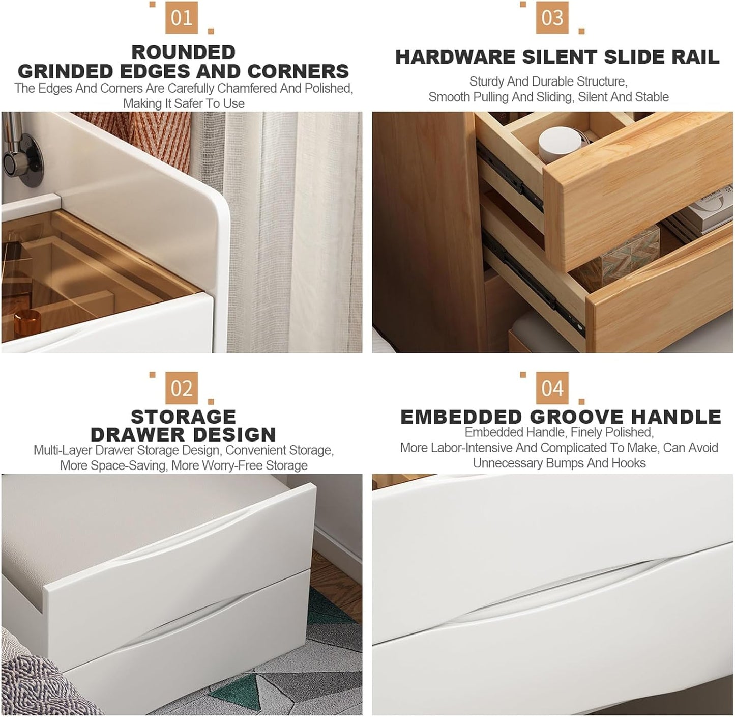 طاولة لمستحضرات التجميل مع مرآة مضيئة