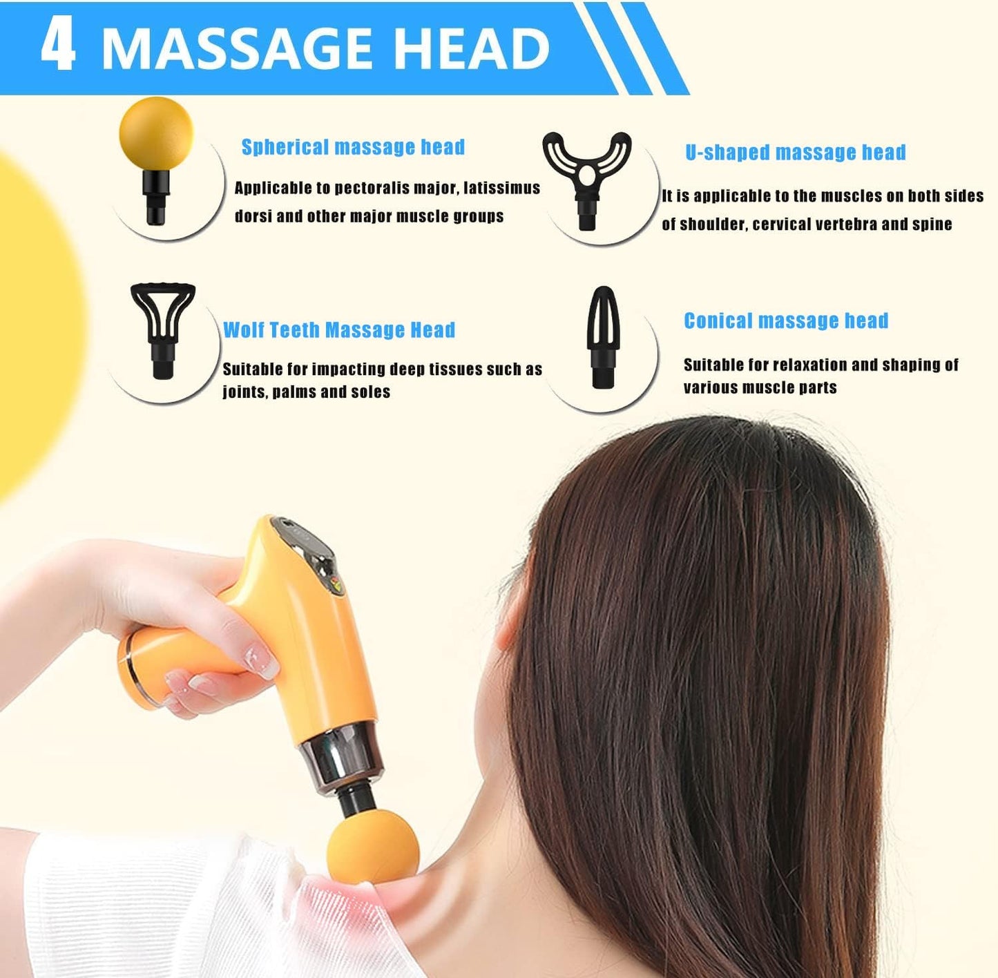 ‏مسدس مساج عضلات