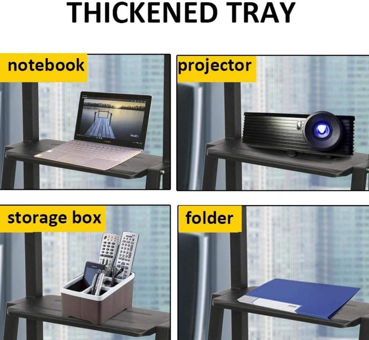 حامل تليفزيون ارضي بعجلات