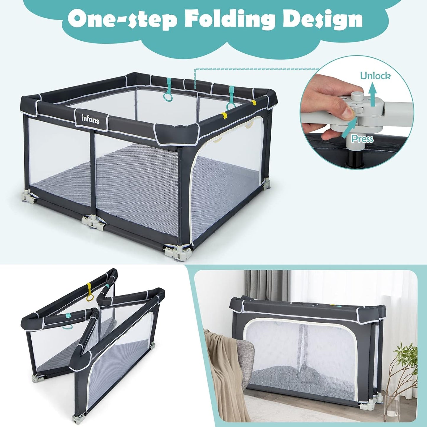 حباسة لمكان لعب الأطفال