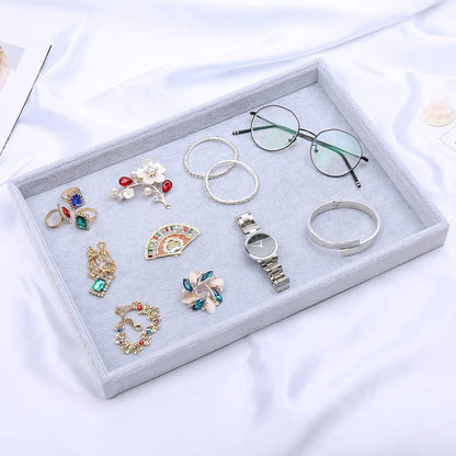 صندوق تنظيم المجوهرات المخملي