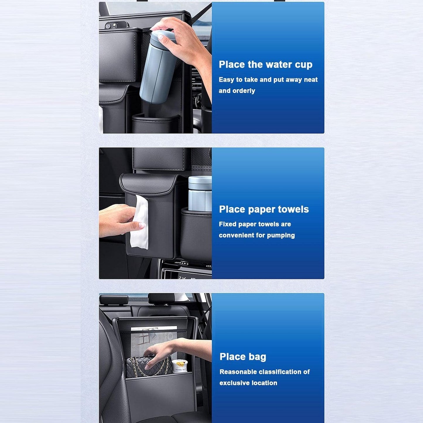 حقيبة تخزين مقعد السيارة CABULE