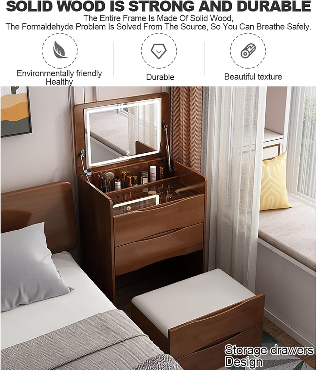 طاولة لمستحضرات التجميل