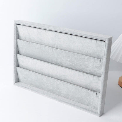 صينية عرض مجوهرات من المخمل 64 فتحة