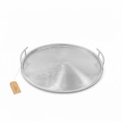 صينية تقديم معدنية