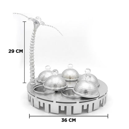 طقم تقديم مزخرف