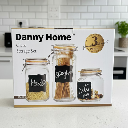 طقم برطمانات محكمة الاغلاق