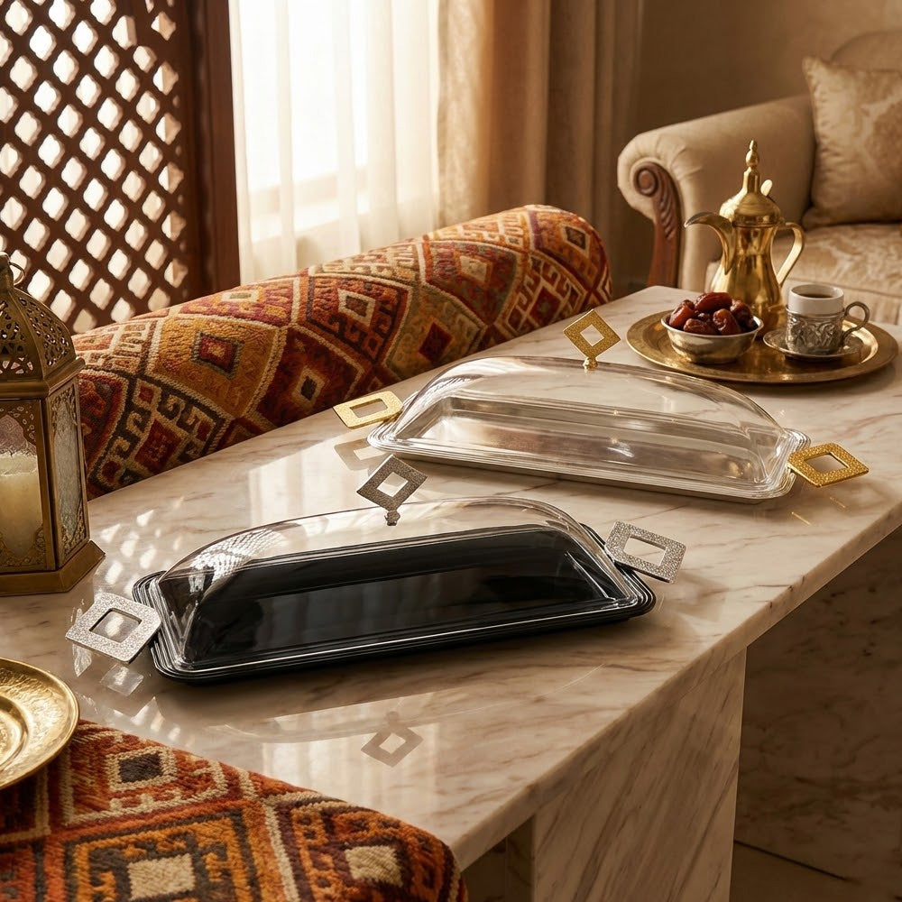 طبق تقديم كيك