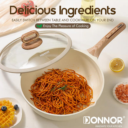 مجموعة أواني طهي من الجرانيت 15 قطعة