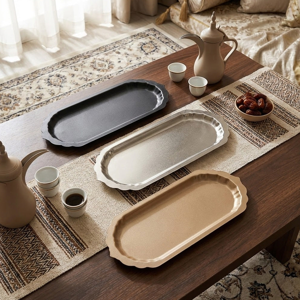 صينية تقديم مستطيلة- وسط