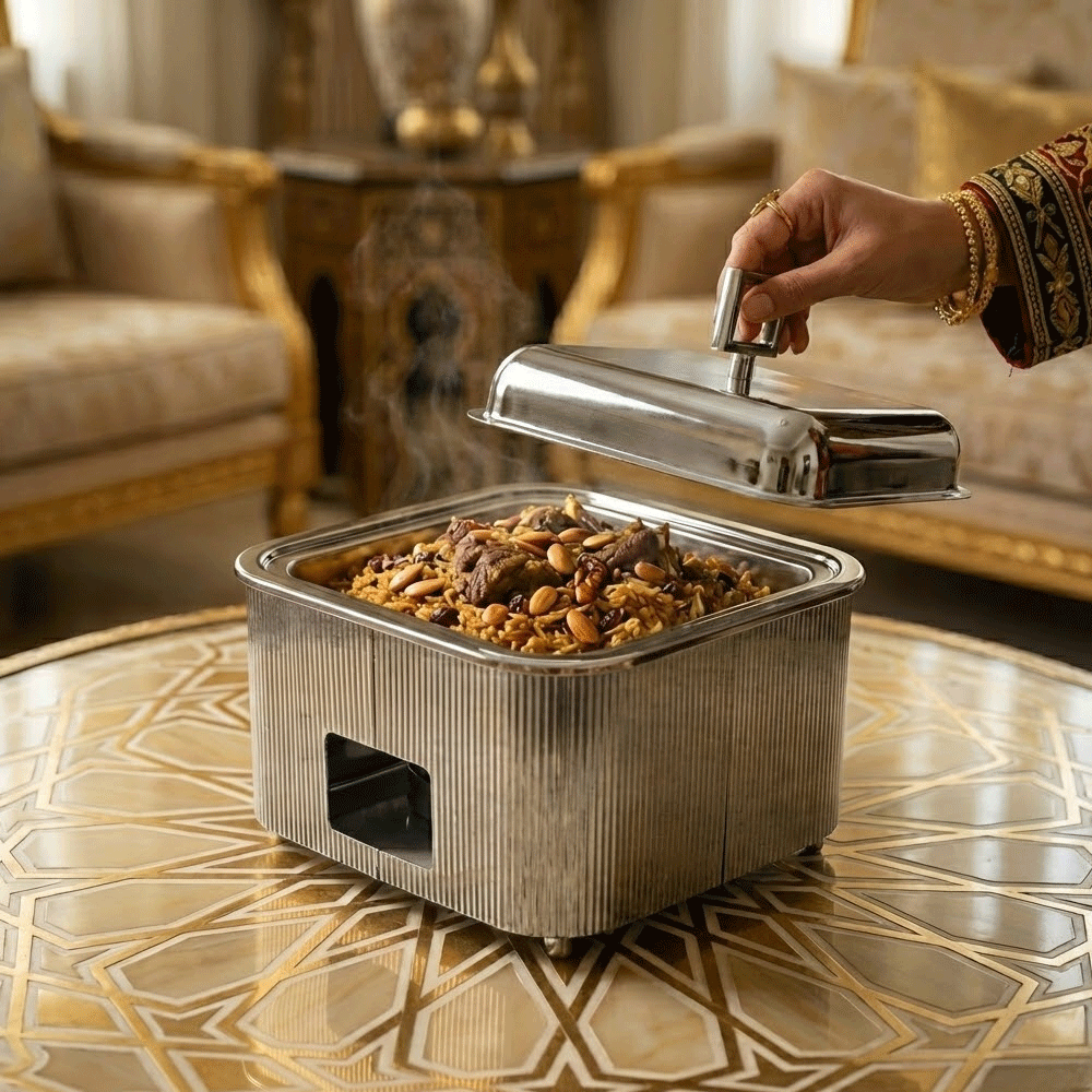 سخان طعام مربع ( 3لتر )