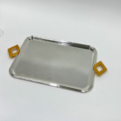 طبق تقديم كيك بغطاء كبير