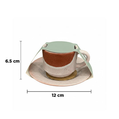 فنجان قهوة تصميم من وحي الهدوء