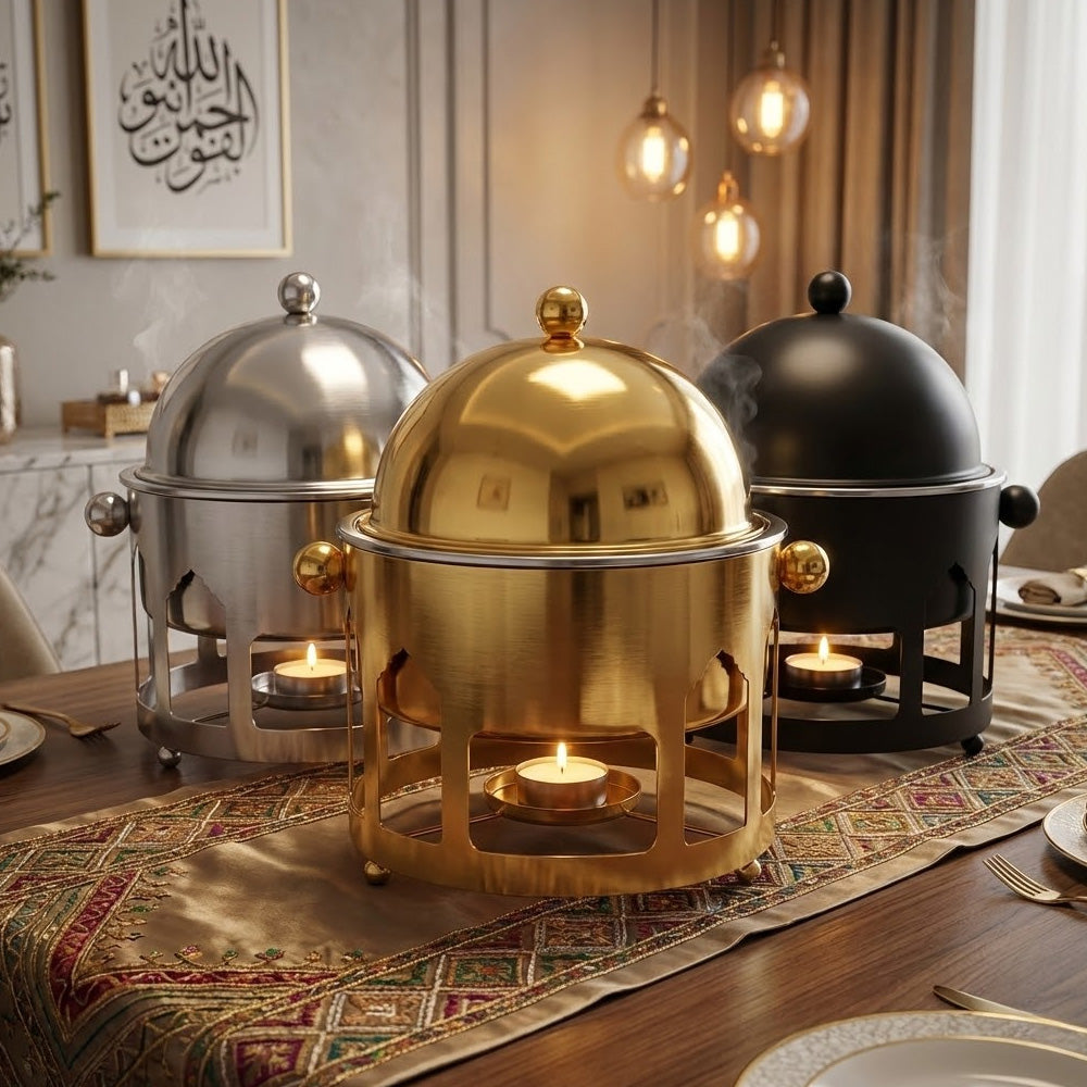 سخان طعام قبة من الفولاذ 3 لتر