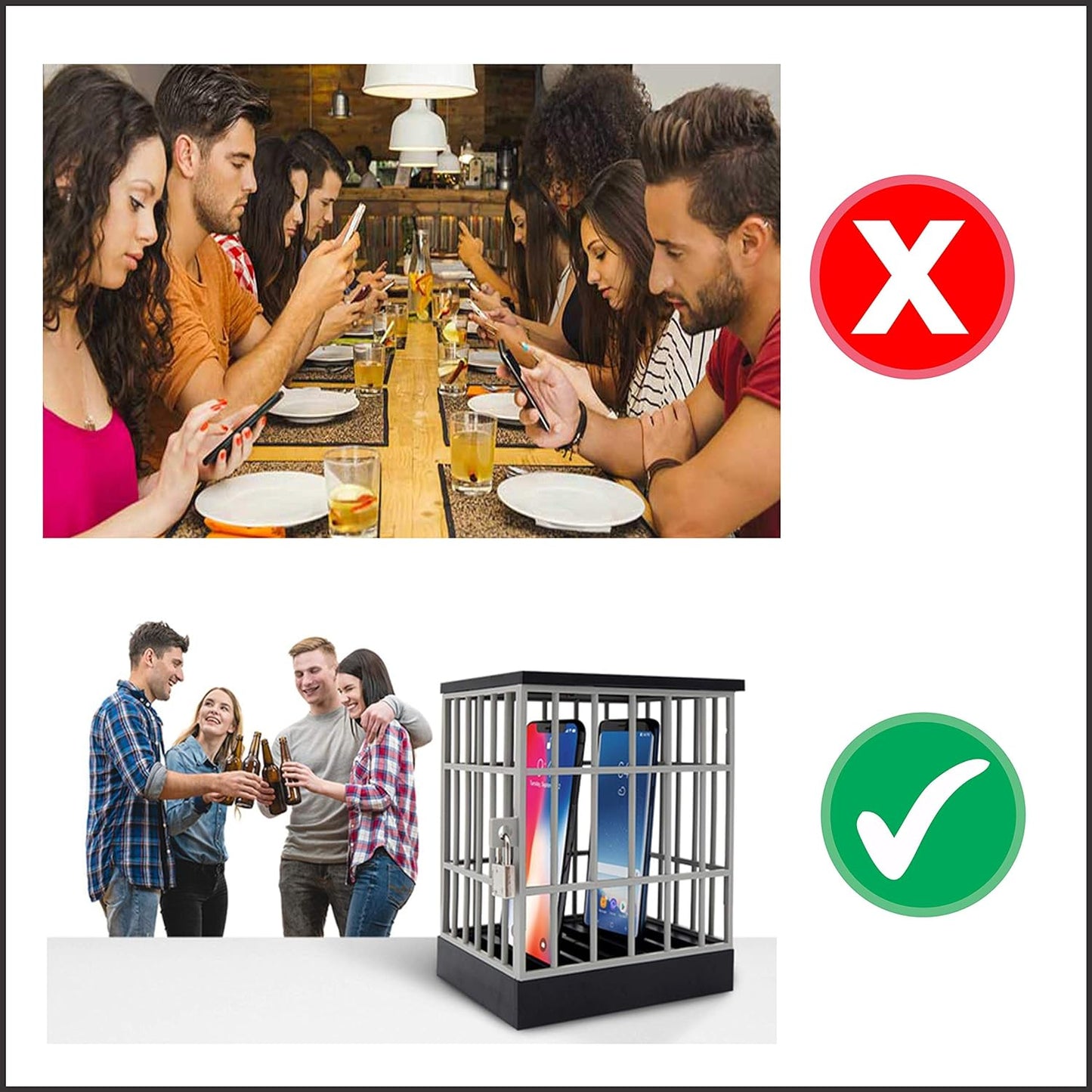 قفص الهاتف الخلوي للسجون