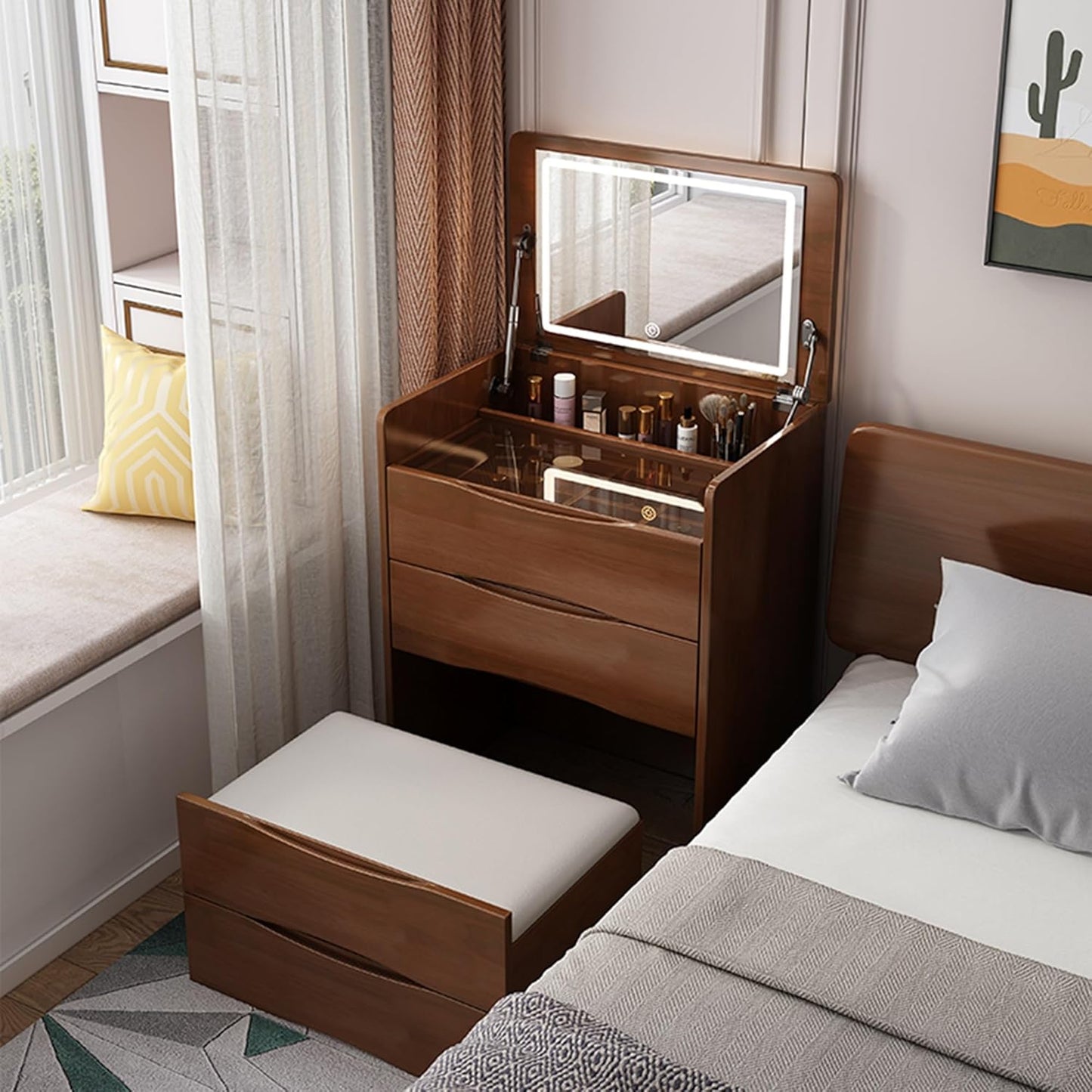 طاولة لمستحضرات التجميل