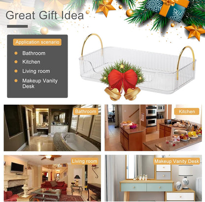 رفوف مستحضرات التجميل من الأكريليك