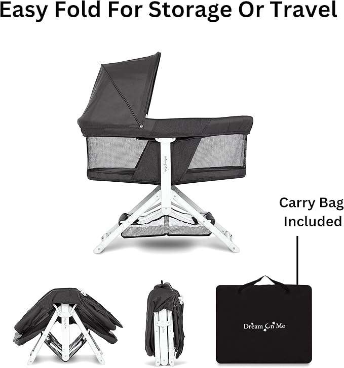 سرير الأطفال القابل للطي الفوري 2 في 1 من  JPMA