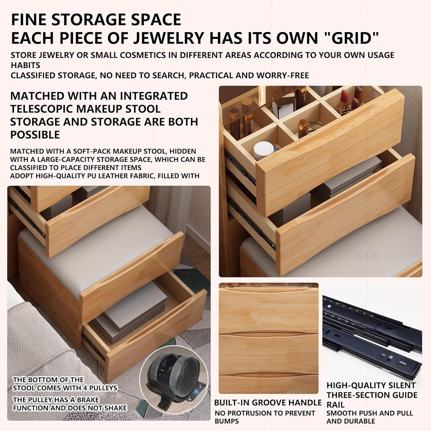 طاولة لمستحضرات التجميل