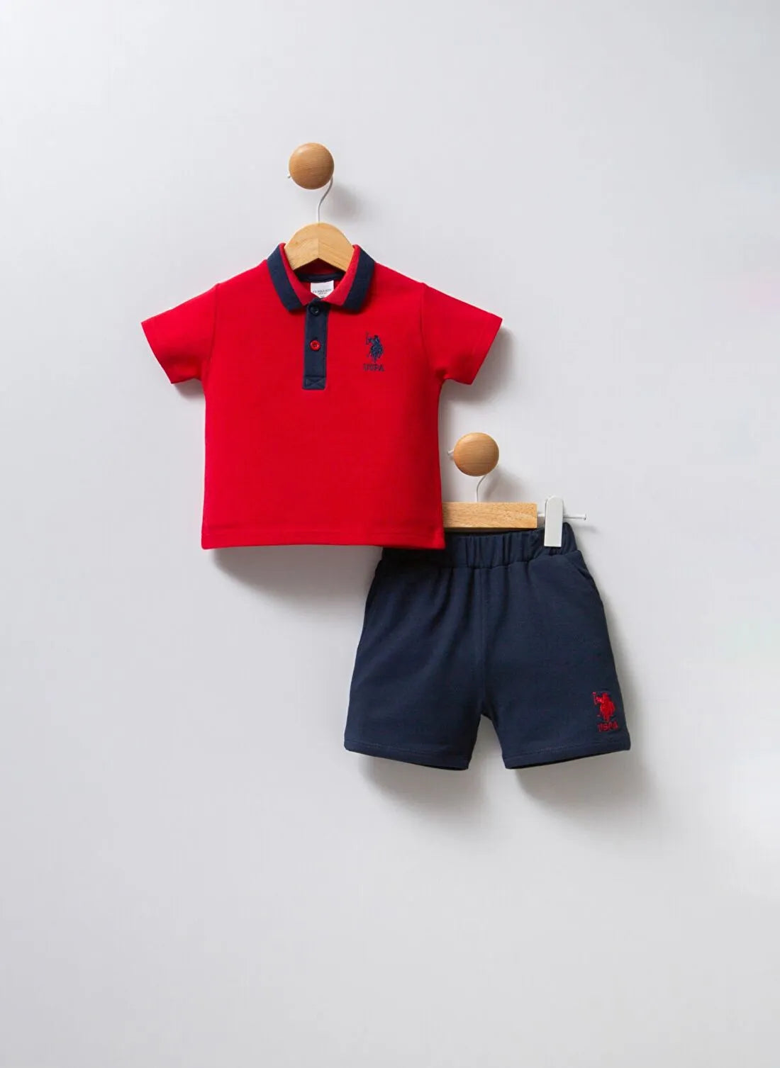 U.S POLO طقم بيبي