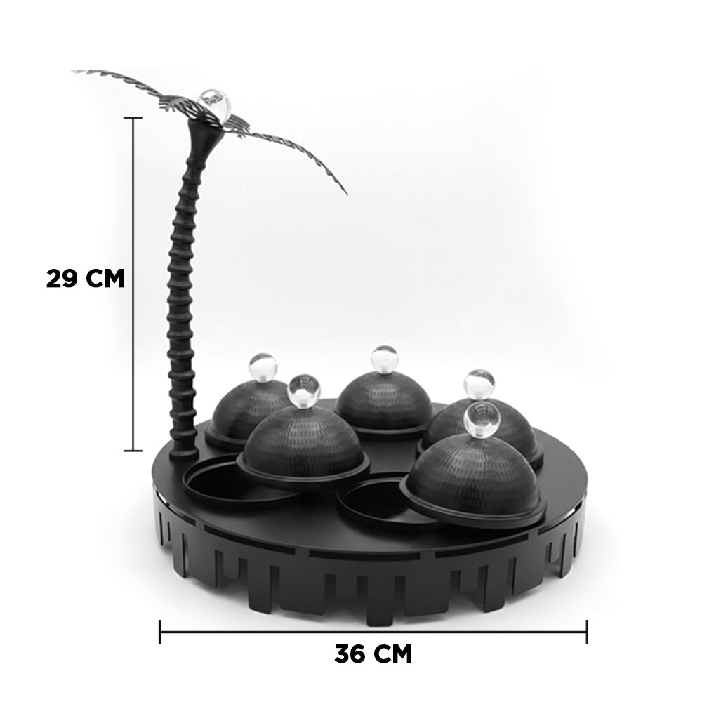 طقم تقديم مزخرف