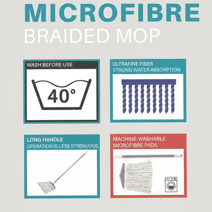 ممسحة مضفرة