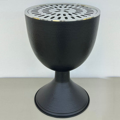 دوة و شواية معدنية على شكل كأس