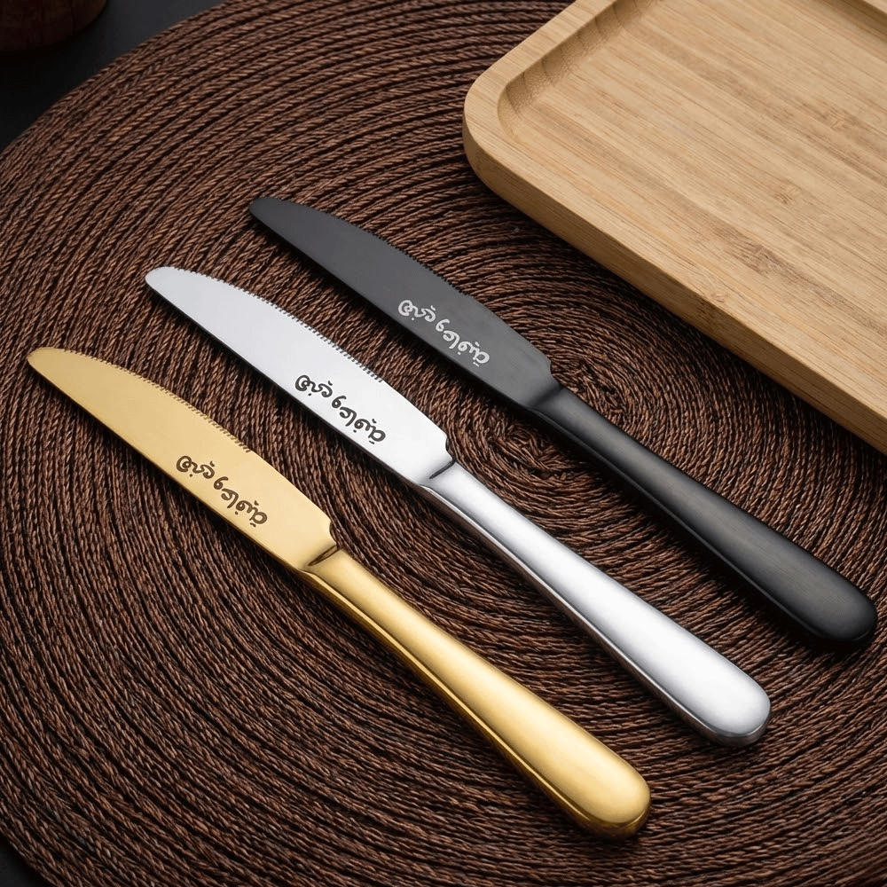 سكين طعام هني وعافية 3 قطعة