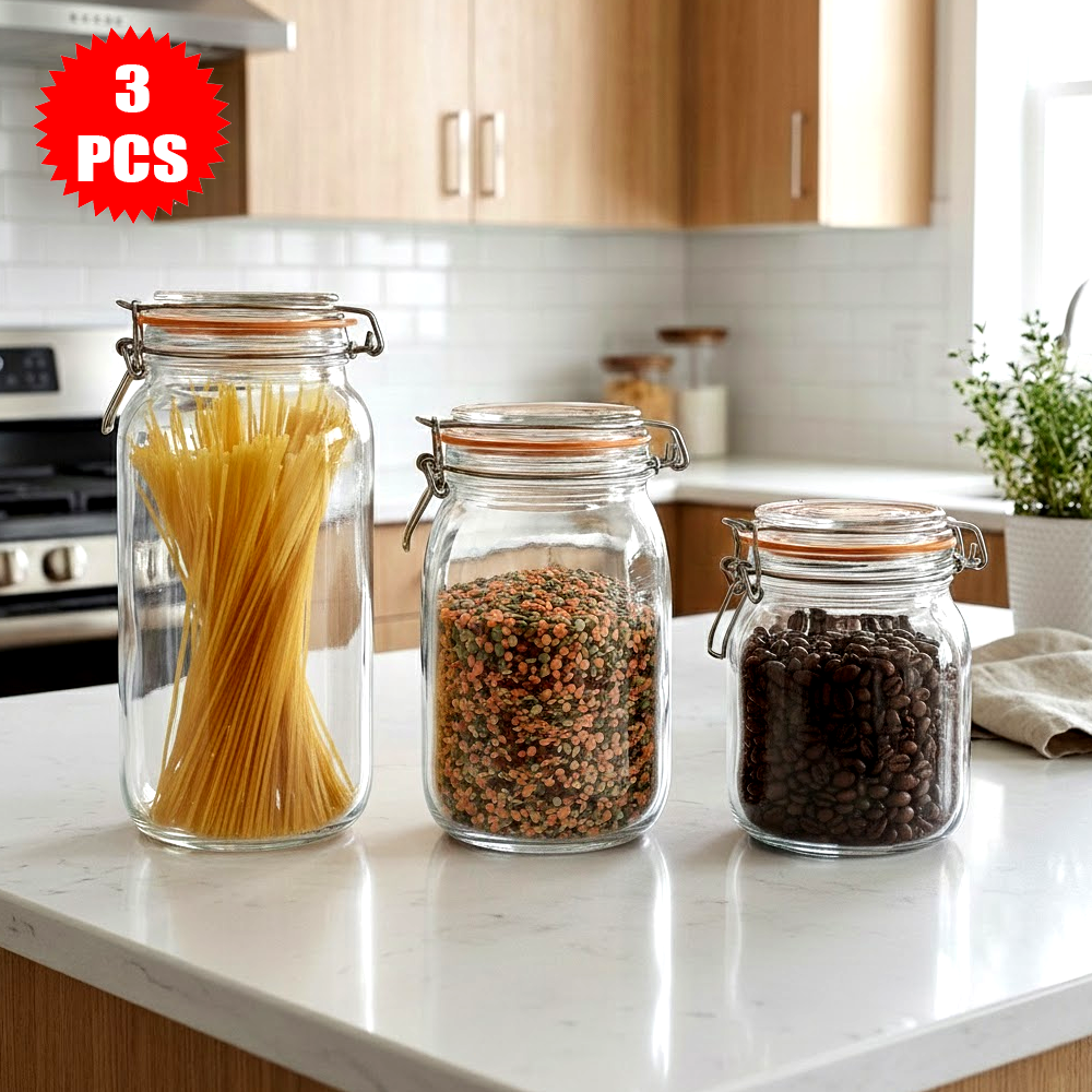 طقم برطمانات محكمة الاغلاق