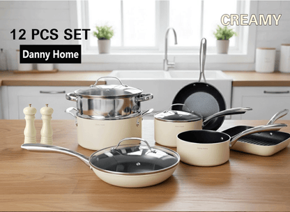 طقم أواني فاخر للطهي