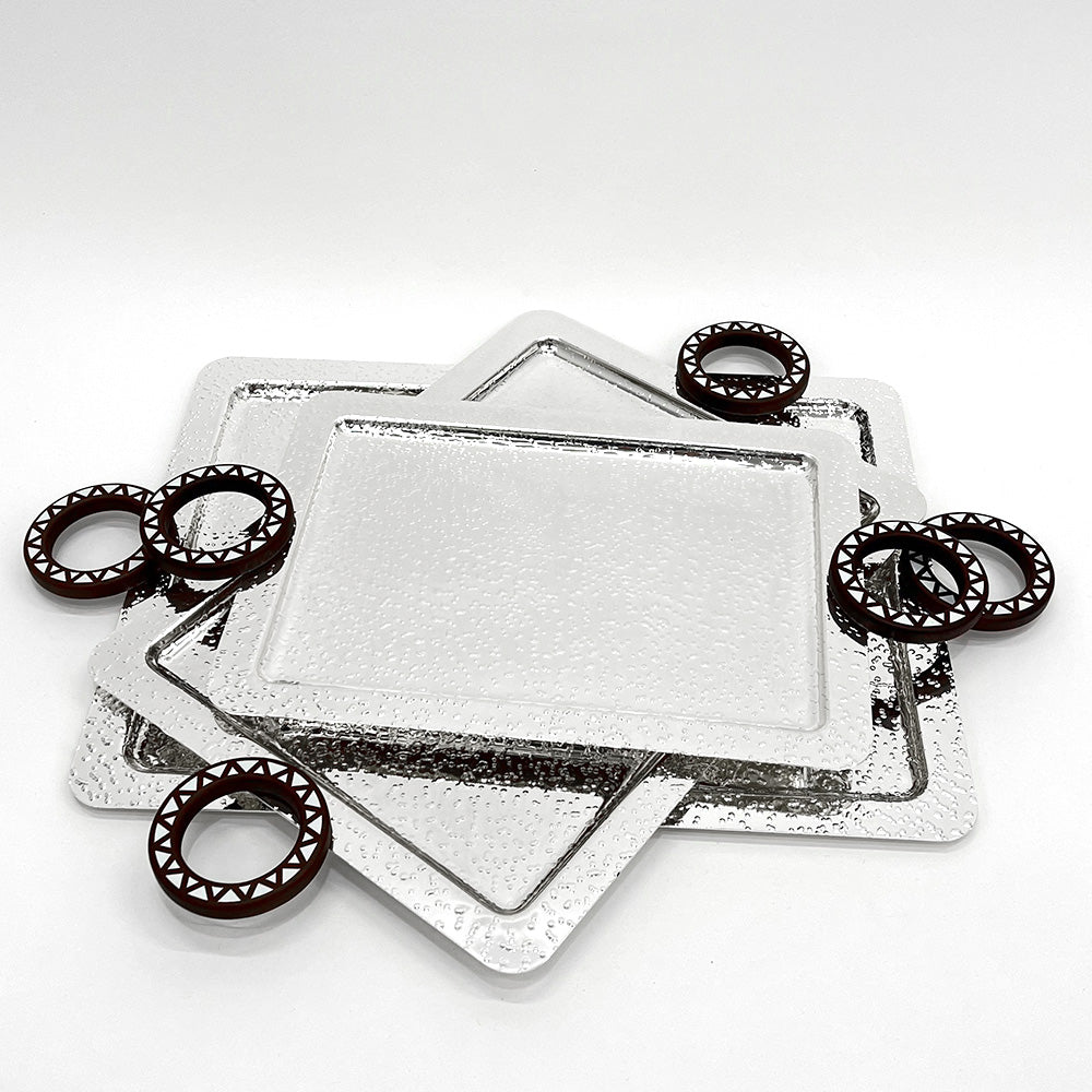 صواني معدنية 3 قطع