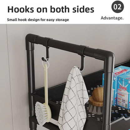 رفوف تخزين المراحيض